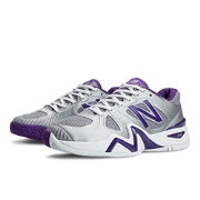 Women's Court New Balance 1296 Silver with Purple A82r7876